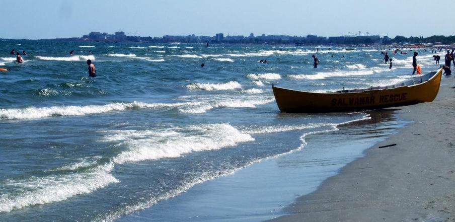 Apartmán Apartament Mamaia Sat Năvodari Exteriér fotografie